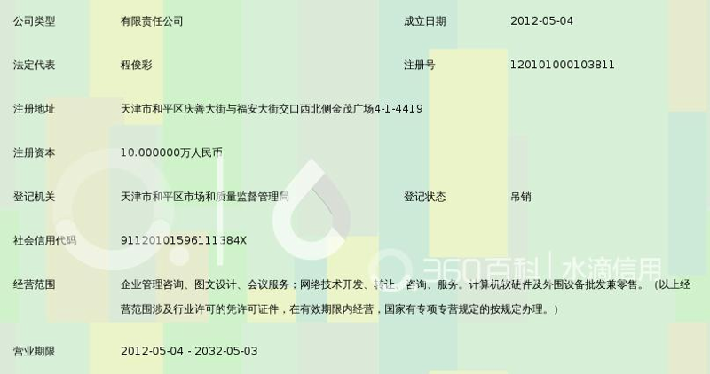 天津卿付网络科技有限公司的联系方式